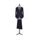 MTM Jakkesæt Loro Piana basketweave 100% uld (TVR007 Navyblå) - Connoisseur - cph.dk