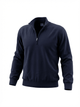 1/2 zip i Extrafine Merinould - Connoisseur - cph.dk
